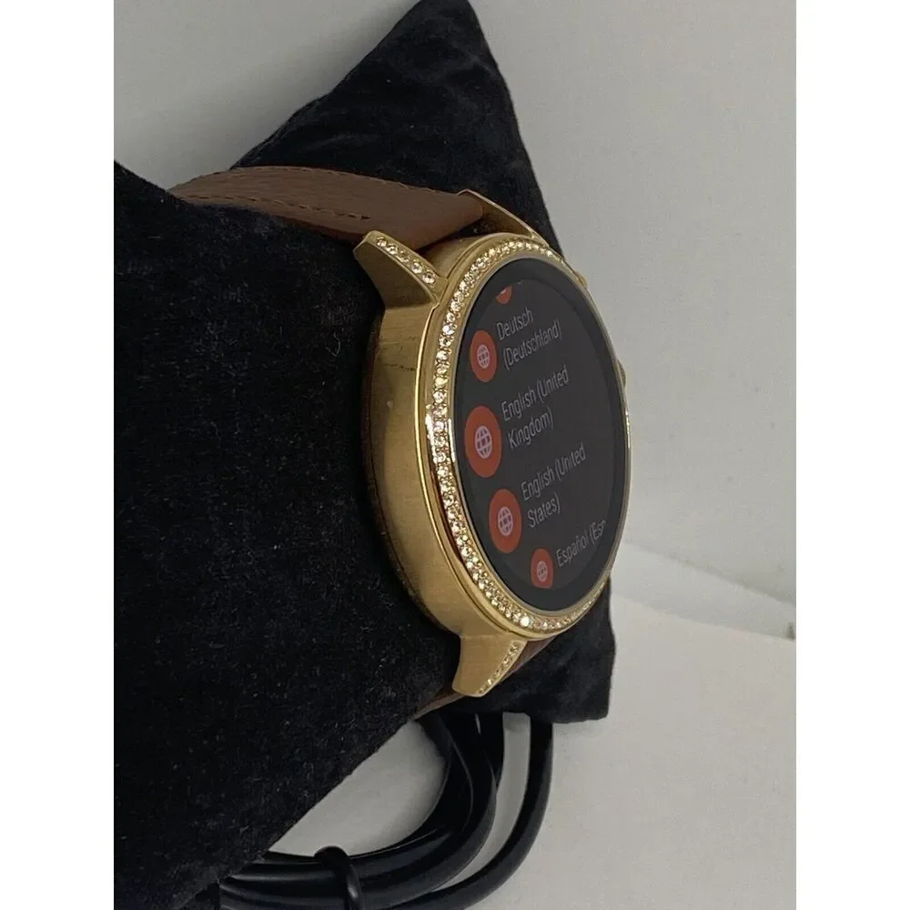 Fossil Gen 4 Authentic Digital Dial Smart Watch Custom Band FTW6015 AB373